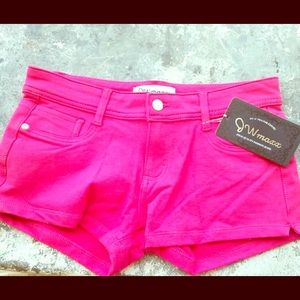 🔥 Large & Xlarge 🔥Hot pink Jeggings shorts